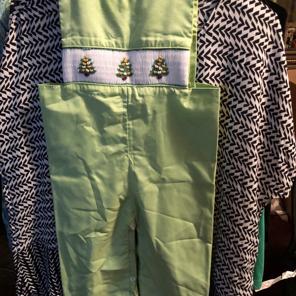 Smocked Ramsey Christmas Outfit